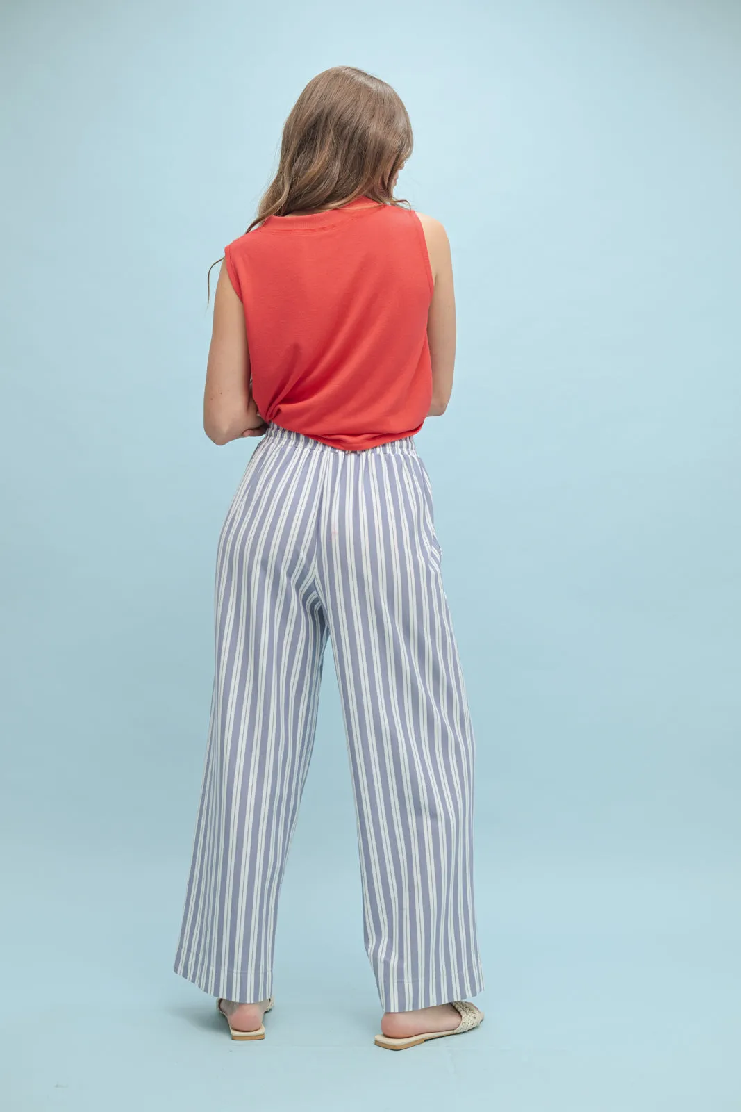 Wendy Striped Knit Pant