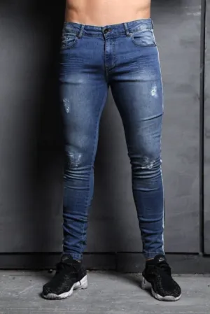 West Louis™ Stretch Side Striped Jeans