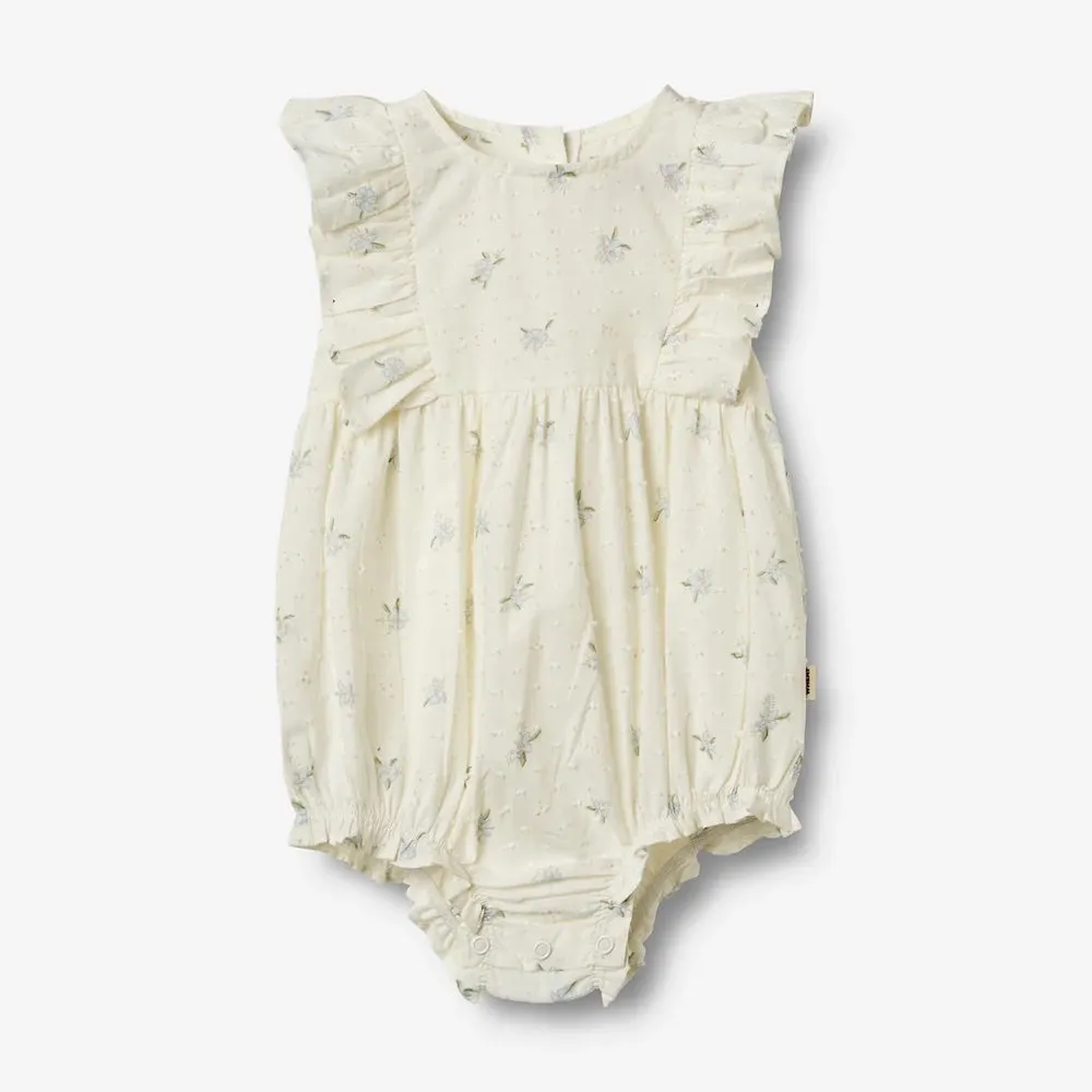 Wheat Romper Emmaline - 1481 Blue Flowers