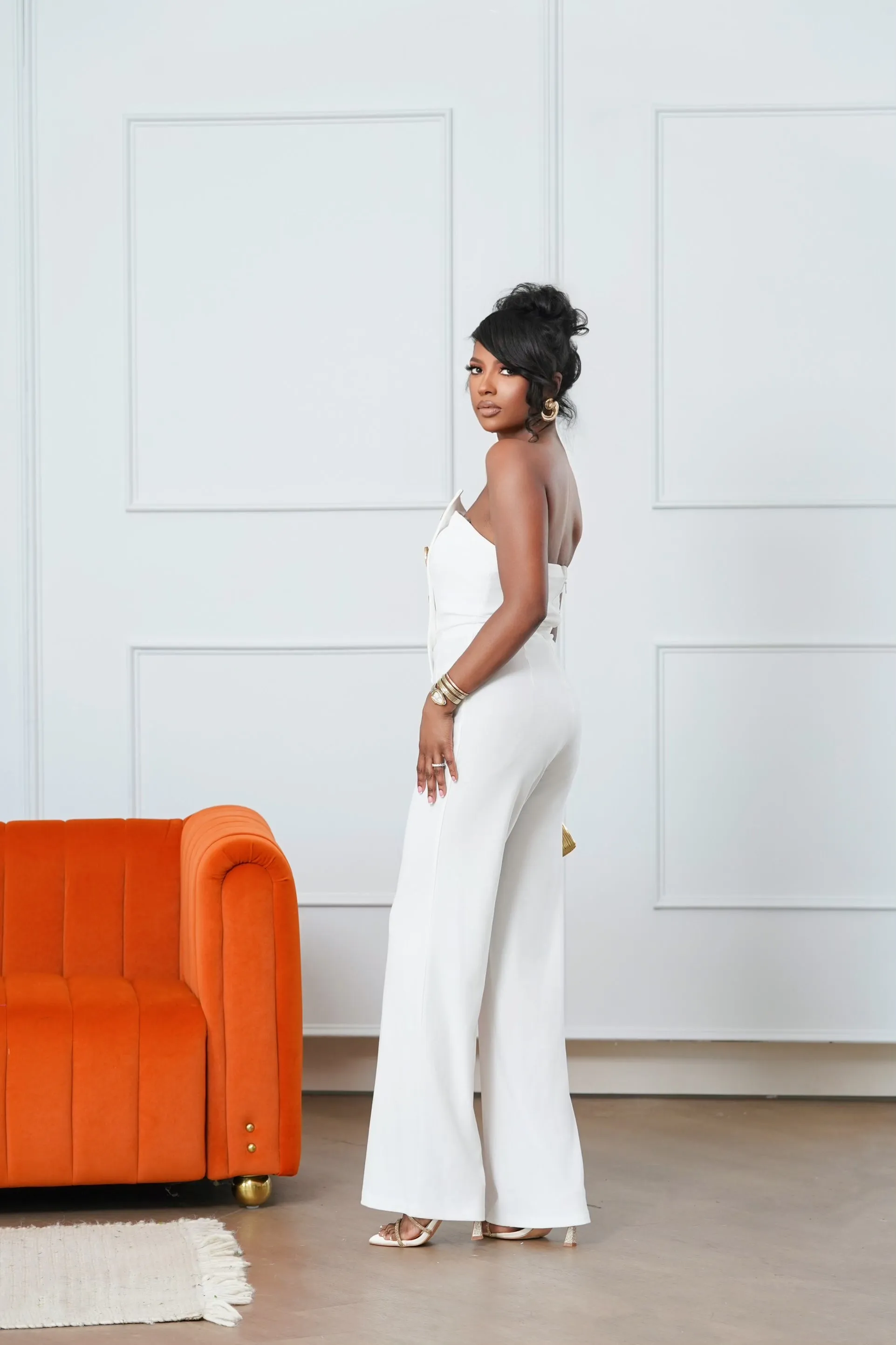 White Allure Jumpsuit