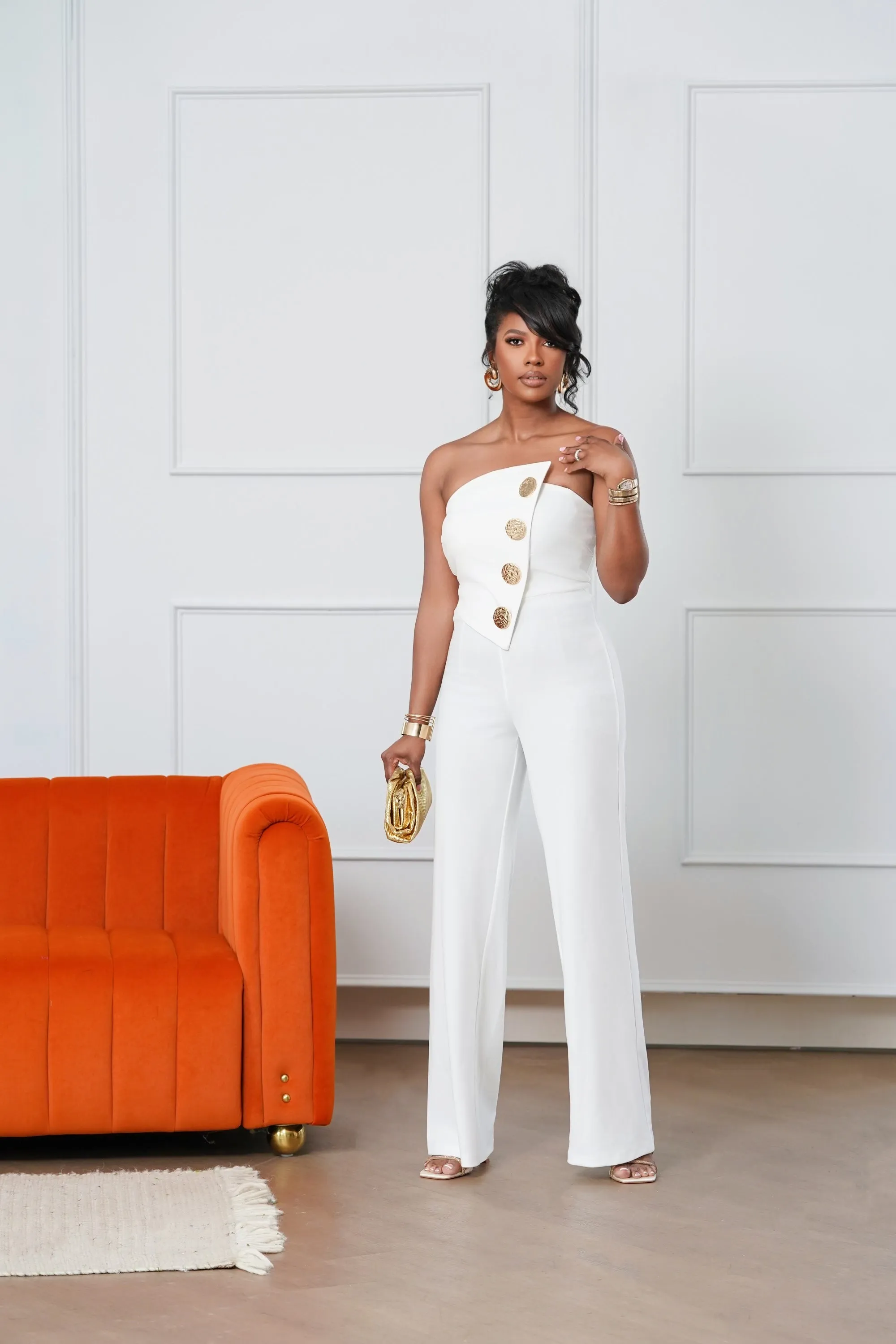 White Allure Jumpsuit
