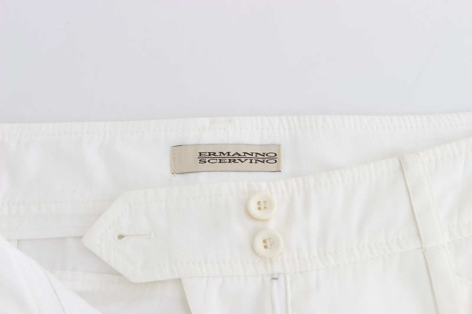 White Capri Pants Cropped Palazzo Casual