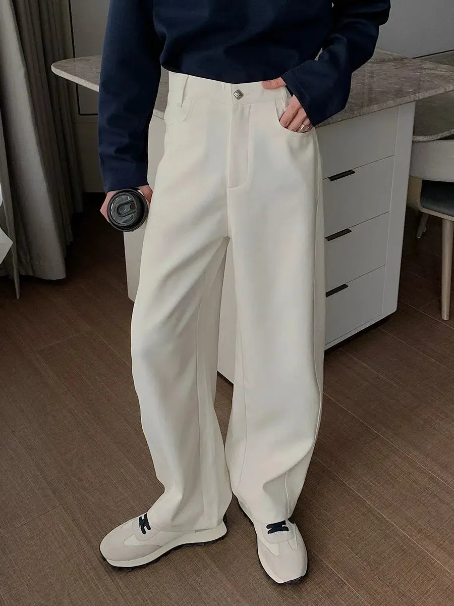 Wide-Leg Casual Pants