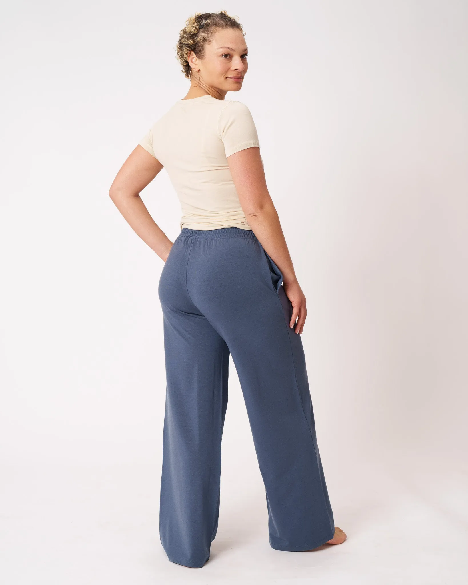 Wide Leg Flex Bottoms
