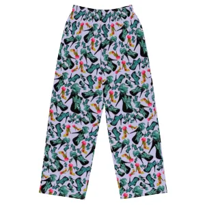 Wide-leg pants 'Blue shoes'