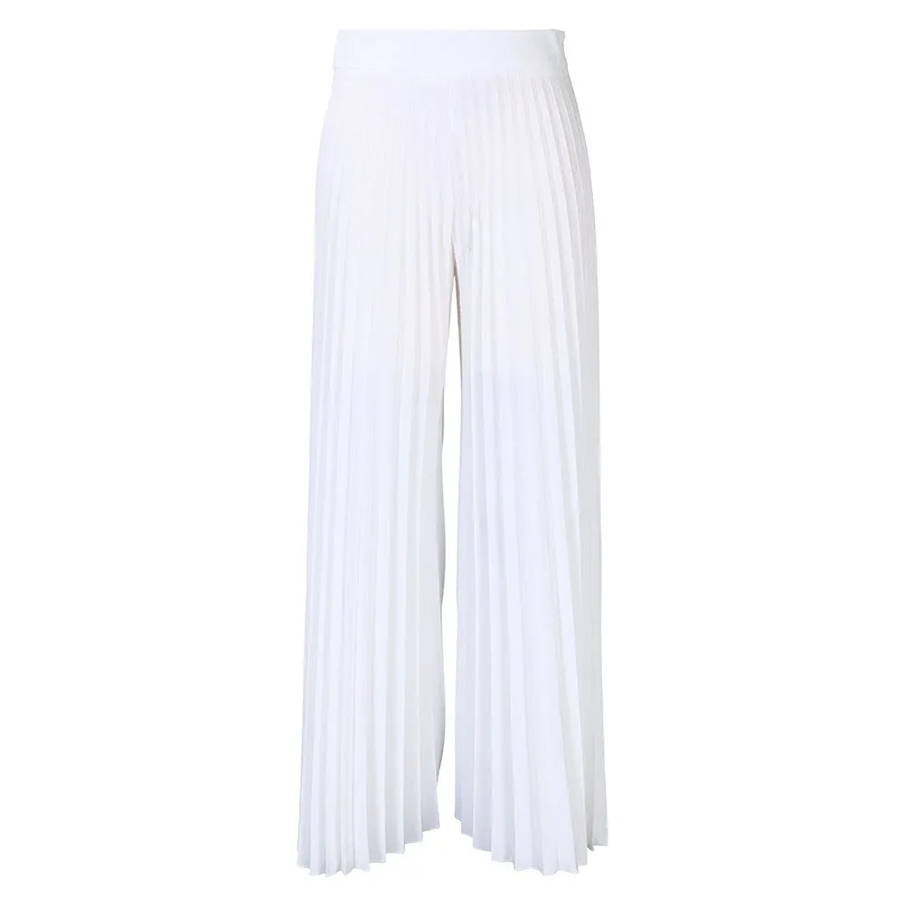 Wide Leg Pleated Pants