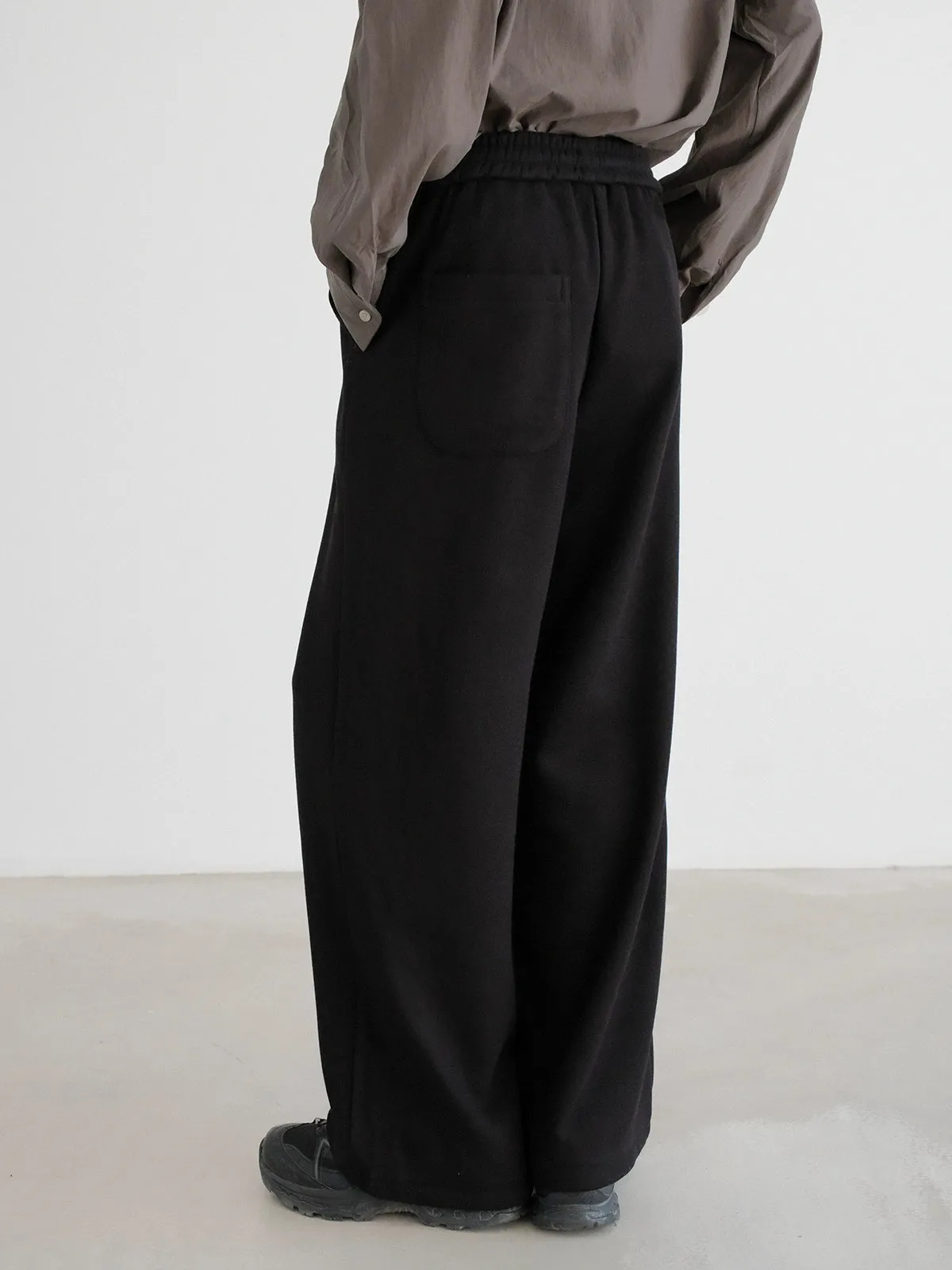Wide-Leg Sweatpants