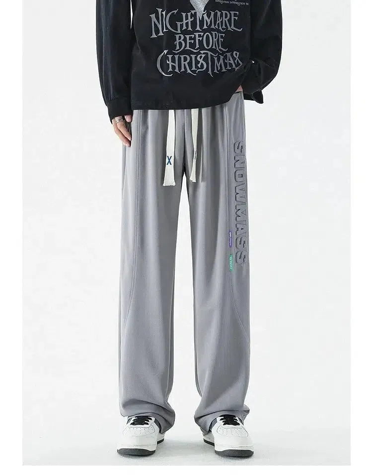 Wide-leg Sweatpants