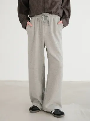 Wide-Leg Sweatpants