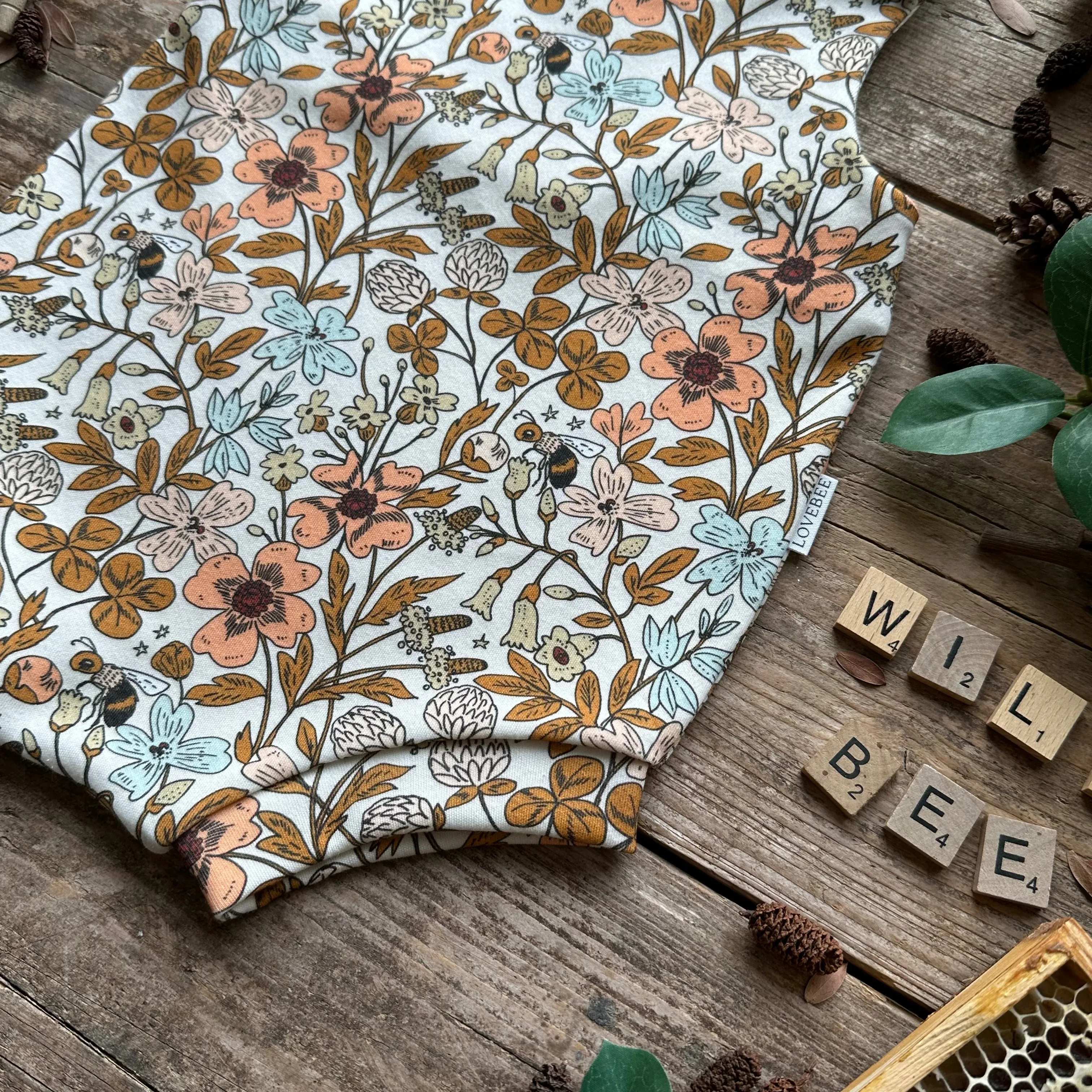 Wild Bee Bloomer Romper | Ready To Post