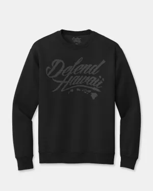 WILDSTYLE LOGO Gray Ink Crewneck
