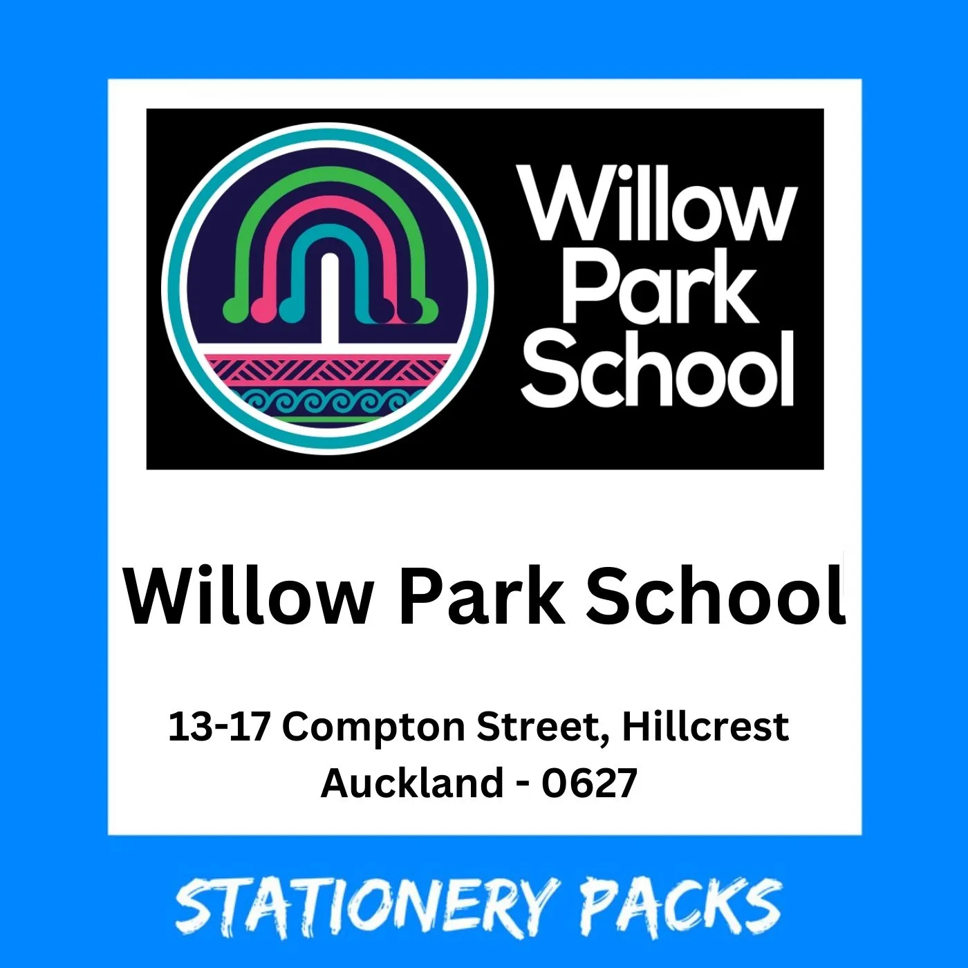 Willow Park School Stationery Pack 2025 Year 4