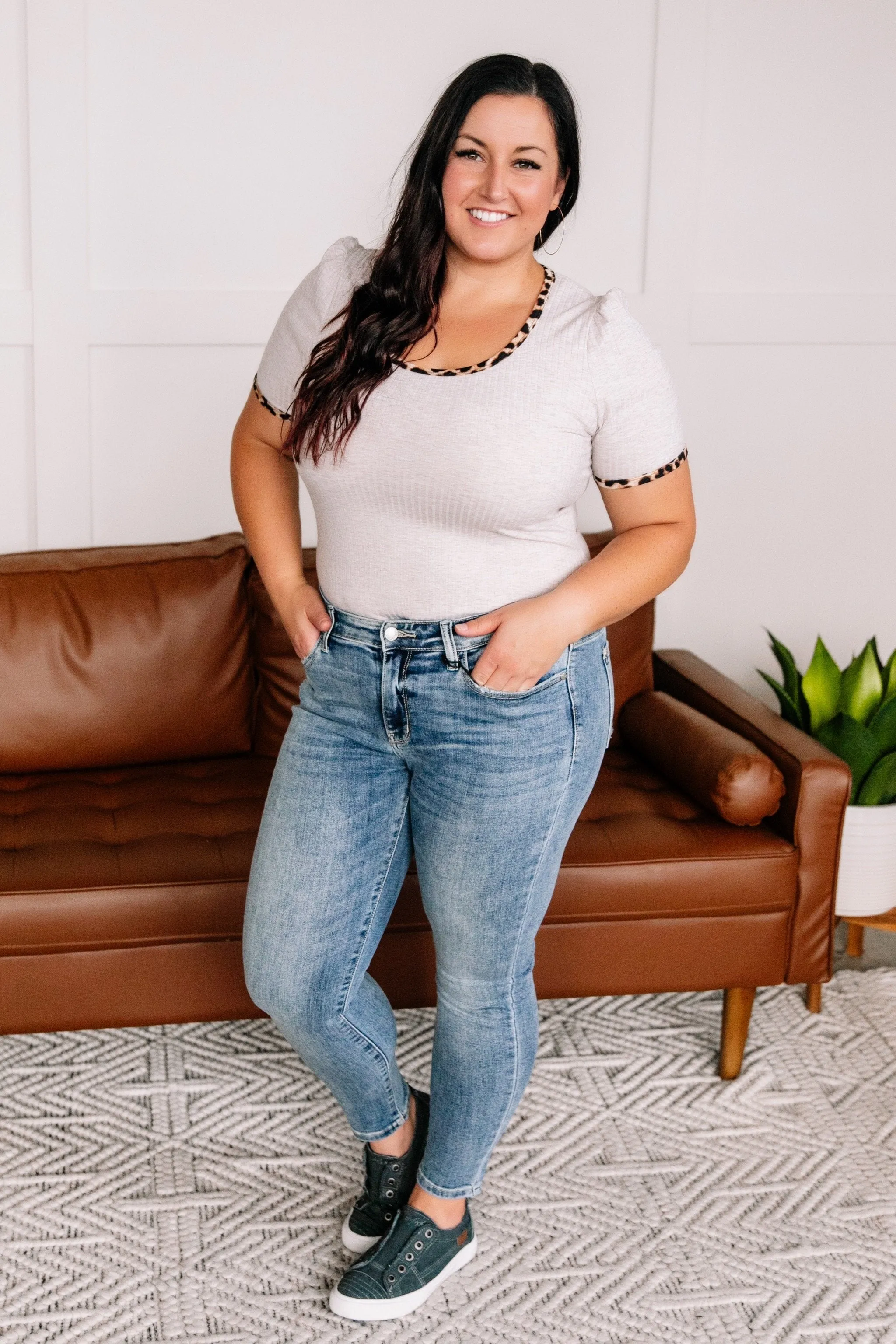 With Gratitude Judy Blue Skinny Jeans