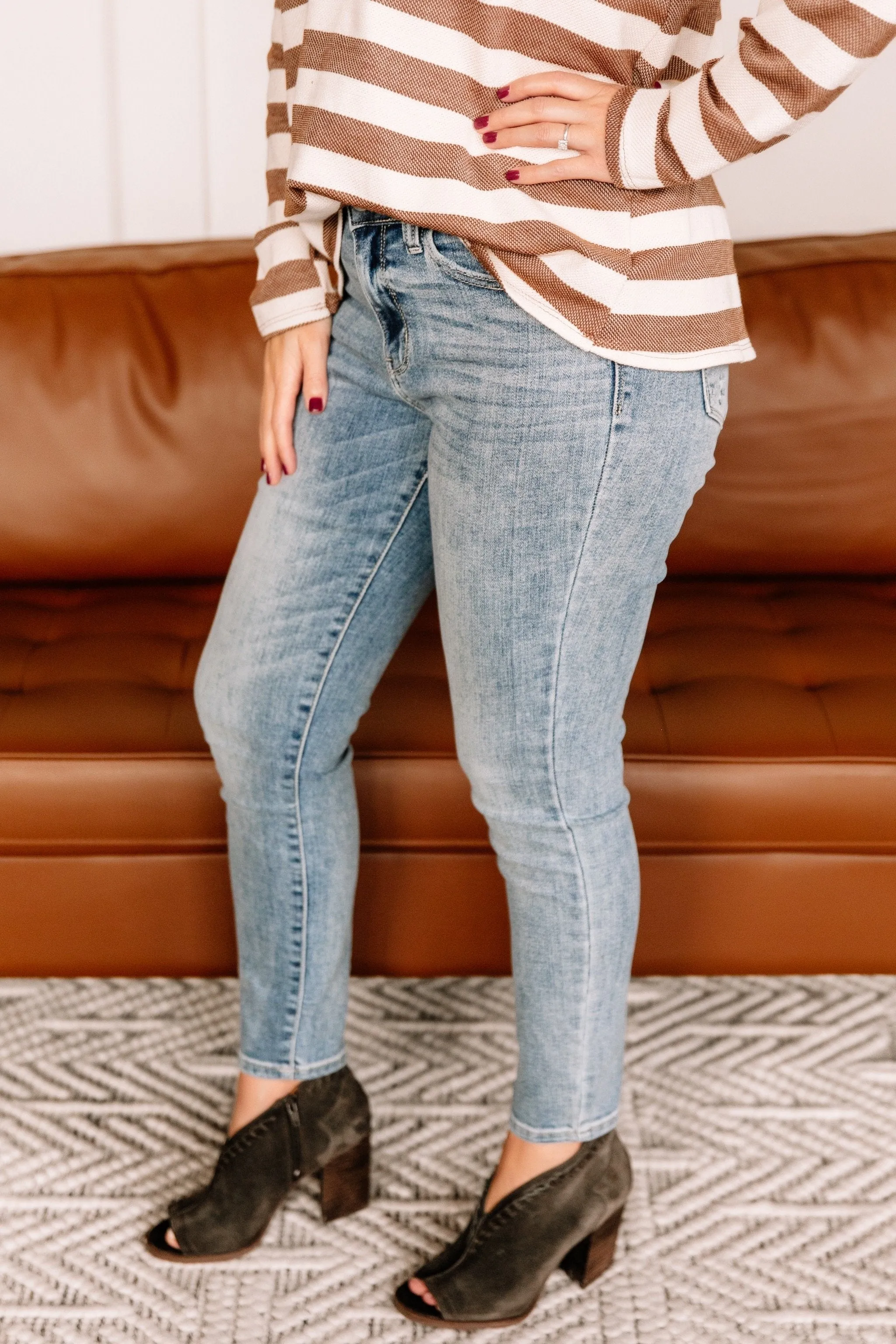With Gratitude Judy Blue Skinny Jeans