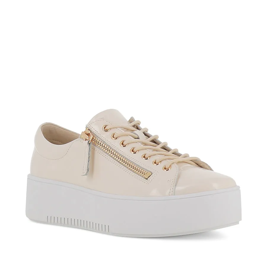 WOLFIE - IVORY PATENT LEATHER