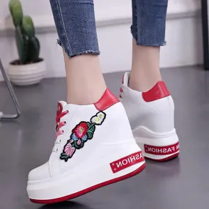 Woman Platform Wedges / Super High Heels Casual Shoes