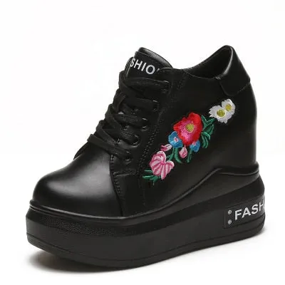 Woman Platform Wedges / Super High Heels Casual Shoes