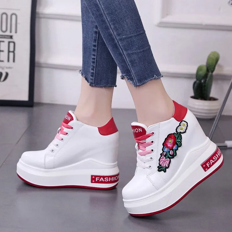 Woman Platform Wedges / Super High Heels Casual Shoes