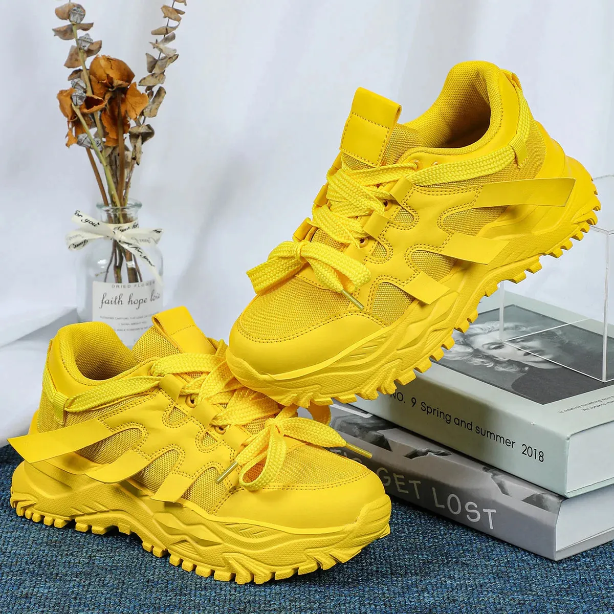 Women Fashion Luxury Origin Platform Chunky Tennis Casual Sneaker