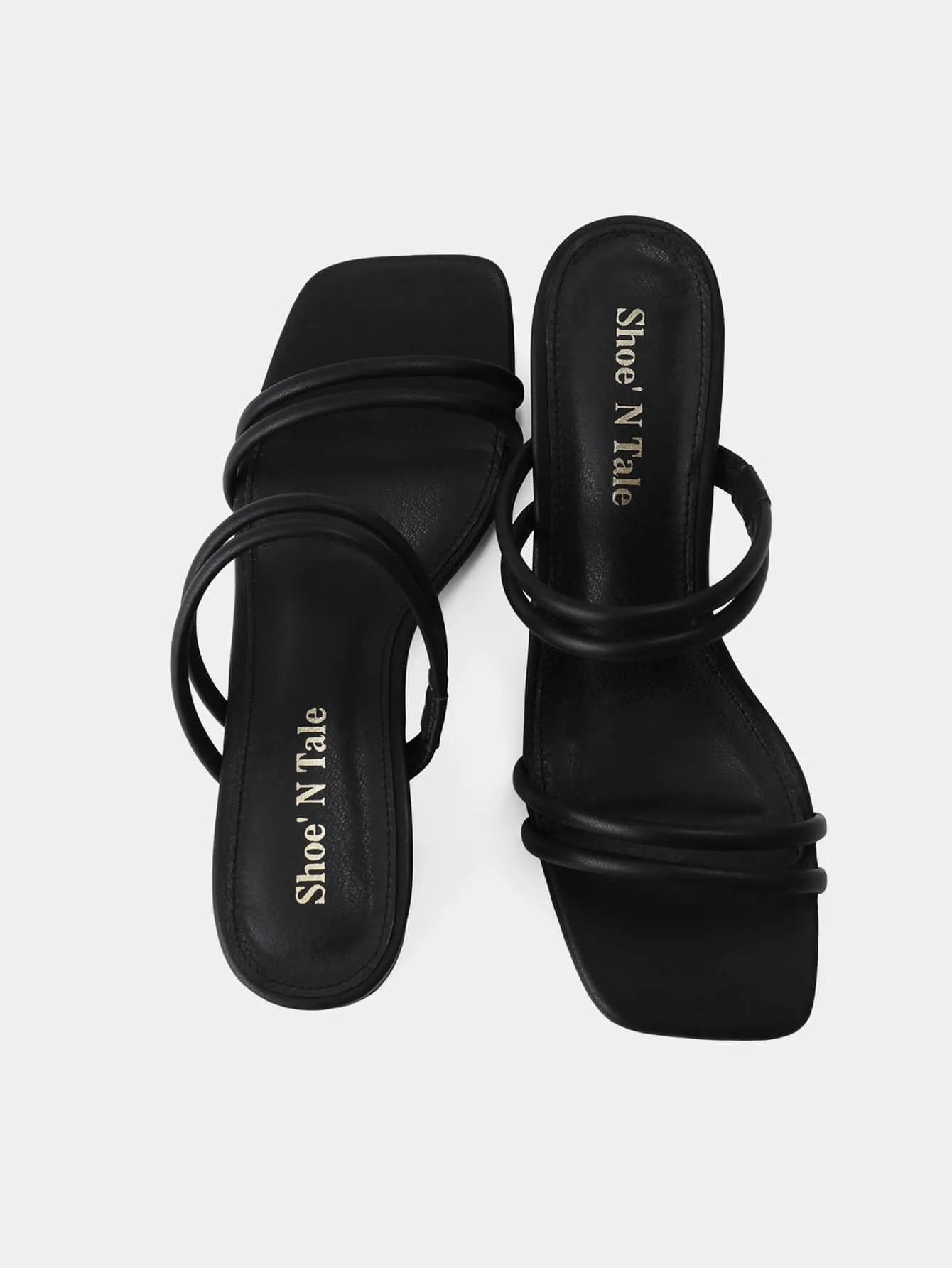 Women Low Block Strappy Heel