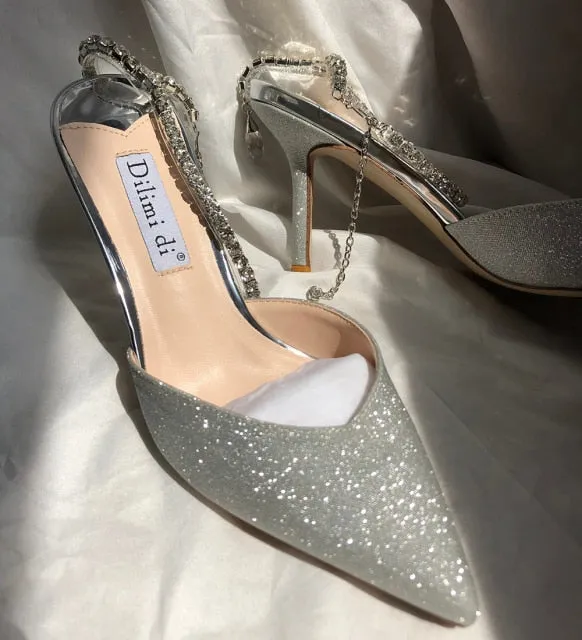 Women Pointed Toe High Heels Shoes