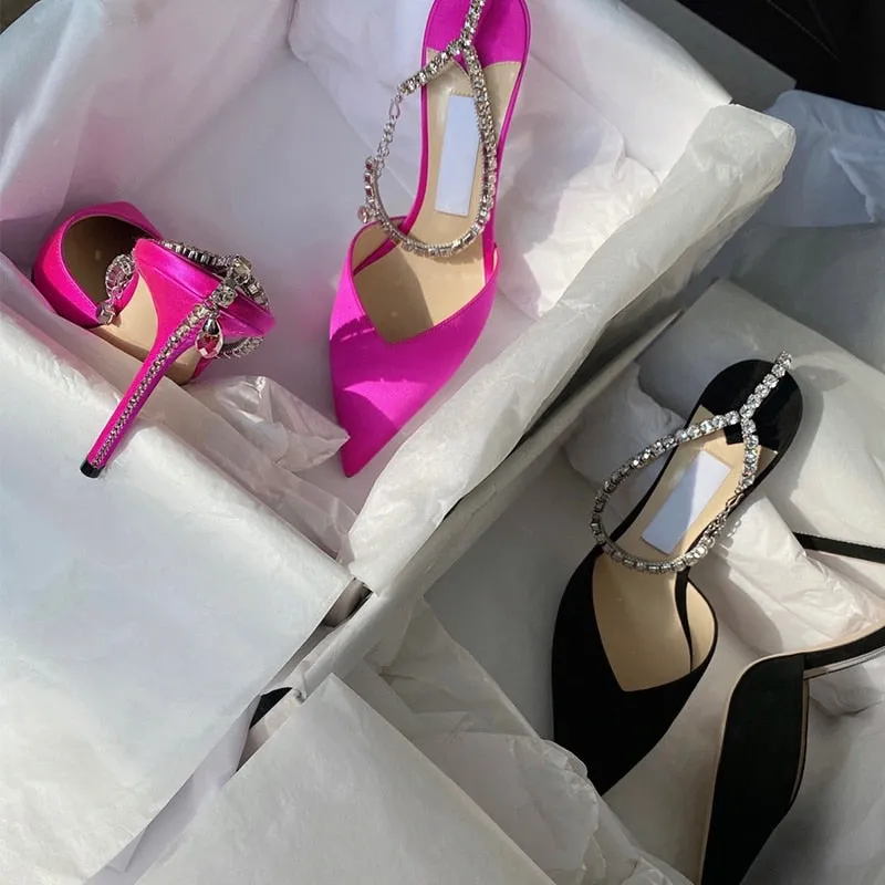 Women Pointed Toe High Heels Shoes