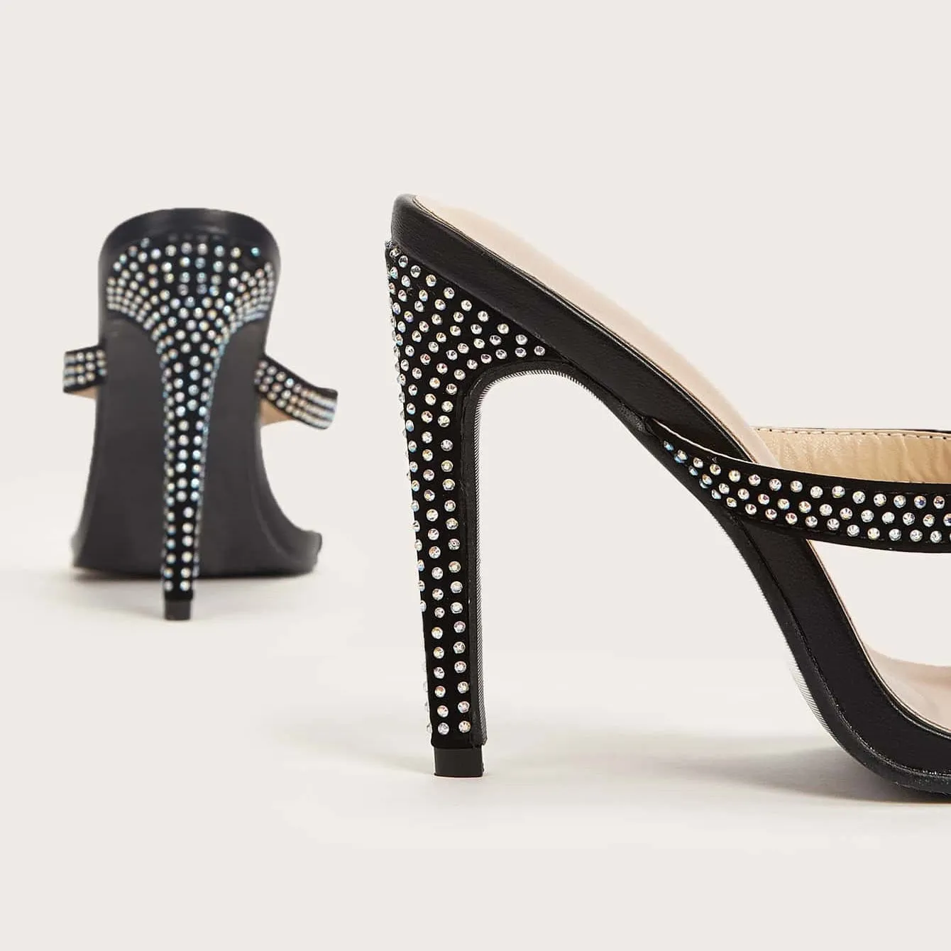 Women Sandals Sexy Crystal High Heels