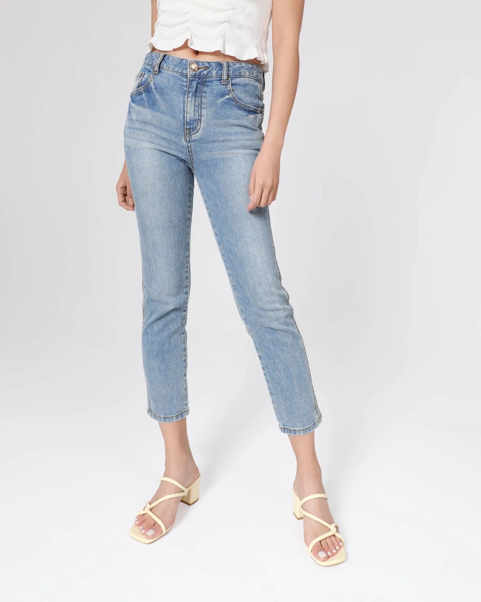 Women Slip On Strappy Heel