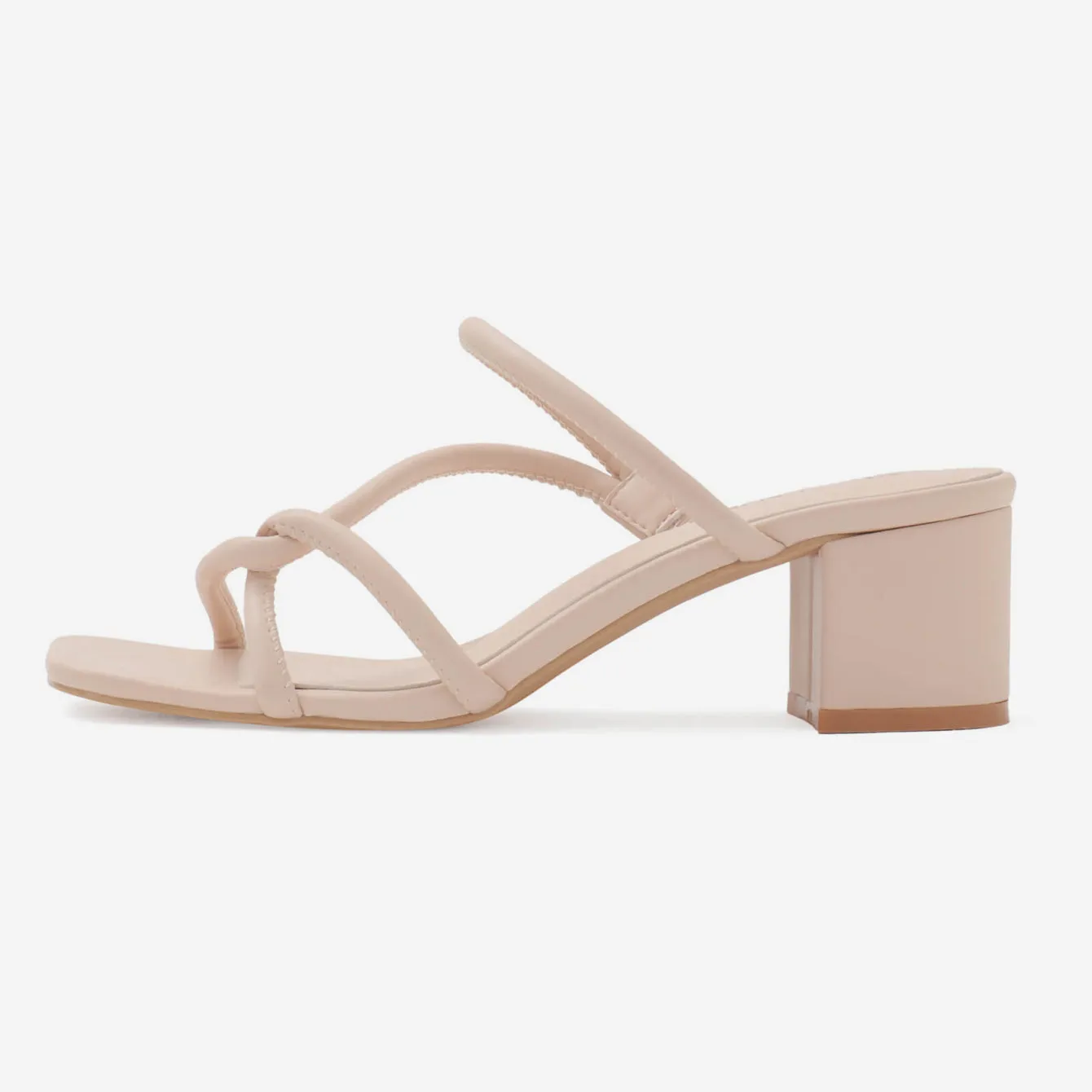 Women Slip On Strappy Heel