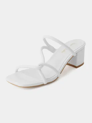 Women Slip On Strappy Heel