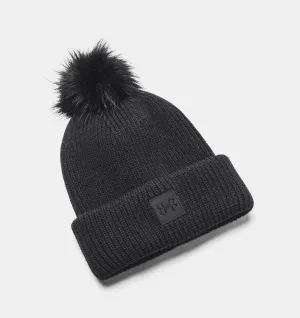 WOMEN'S COLDGEAR® INFRARED HALFTIME RIBBED POM BEANIE