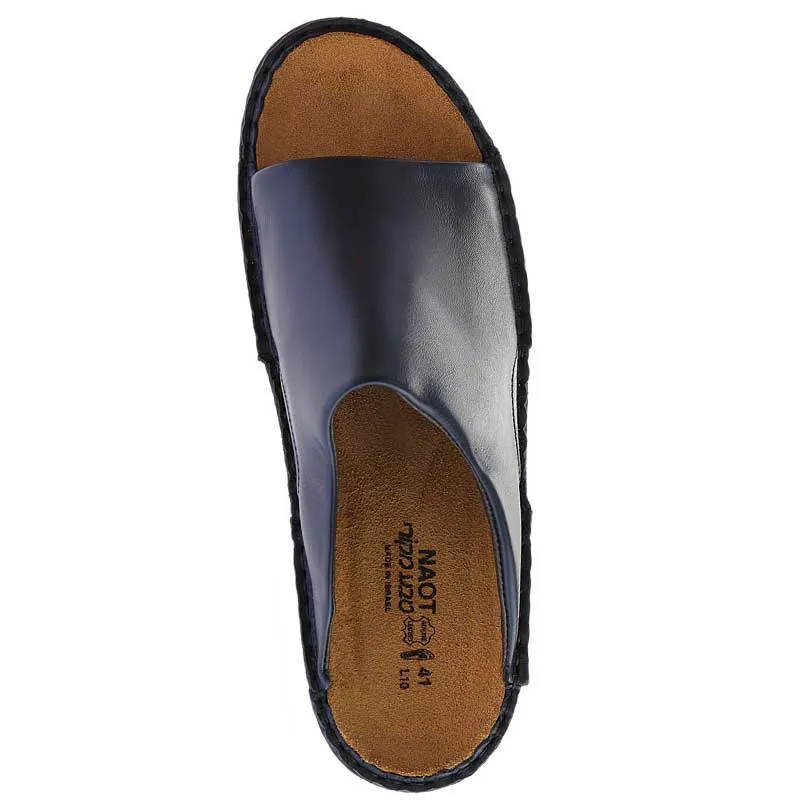 Women's Naot | Rome Slip On Sandal | Polar Sea Leather