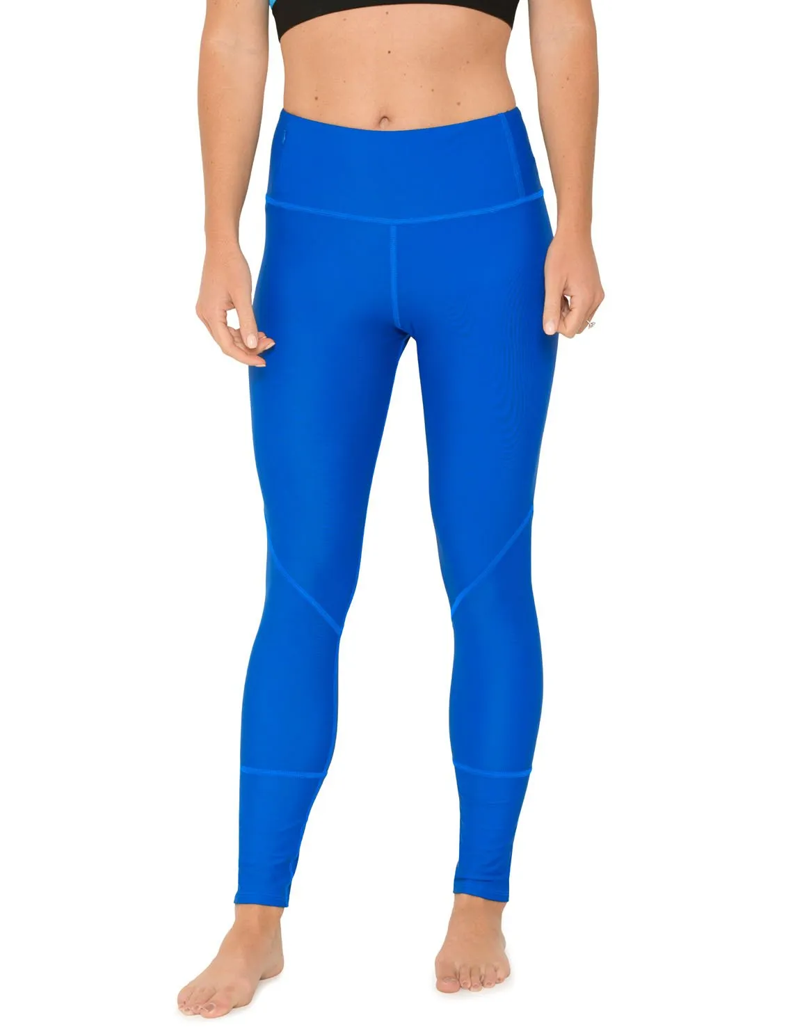Women's Swim Legging (Regular & Plus Size) - Royal