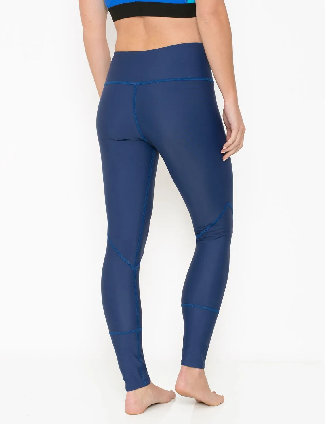 Women's Swim Legging (Regular & Plus Size) - Royal