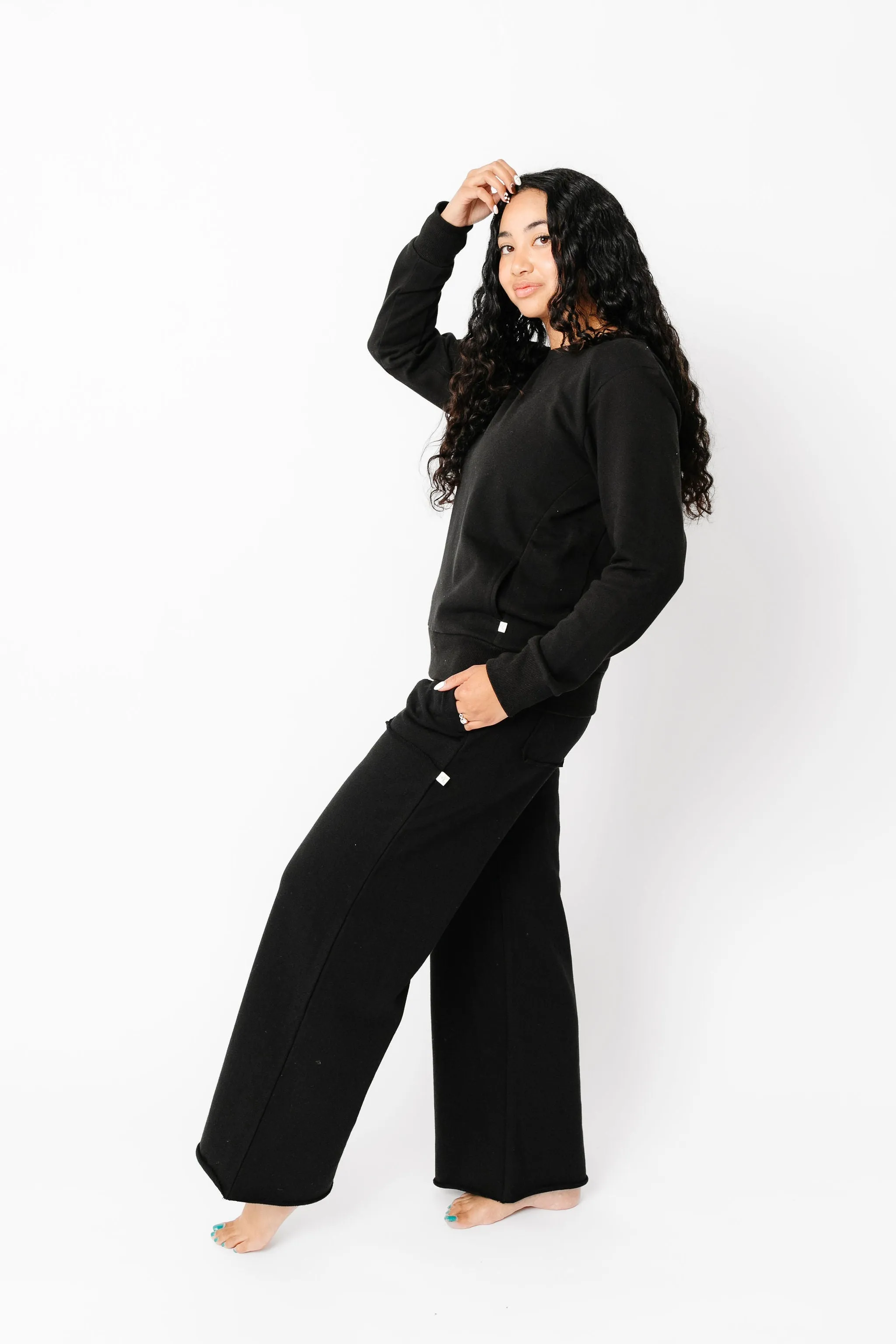 Women's Wide Leg Pant - Midnight