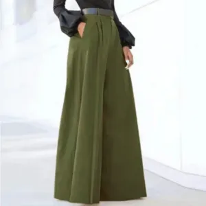 Women's Work Wide Leg Palazzo Pants | High Waisted