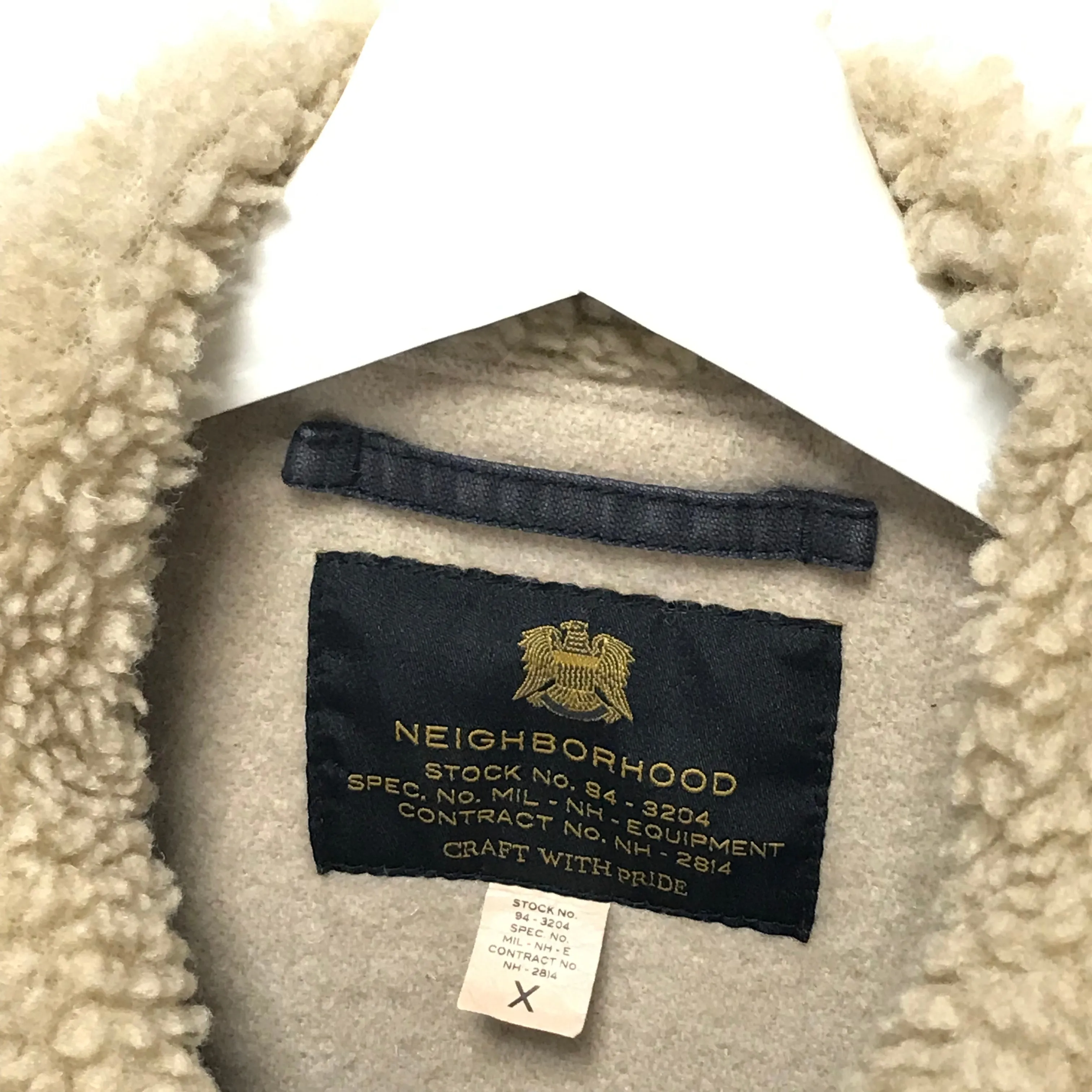 [XL] Neighborhood 15AW N-1D Deck Jacket Navy