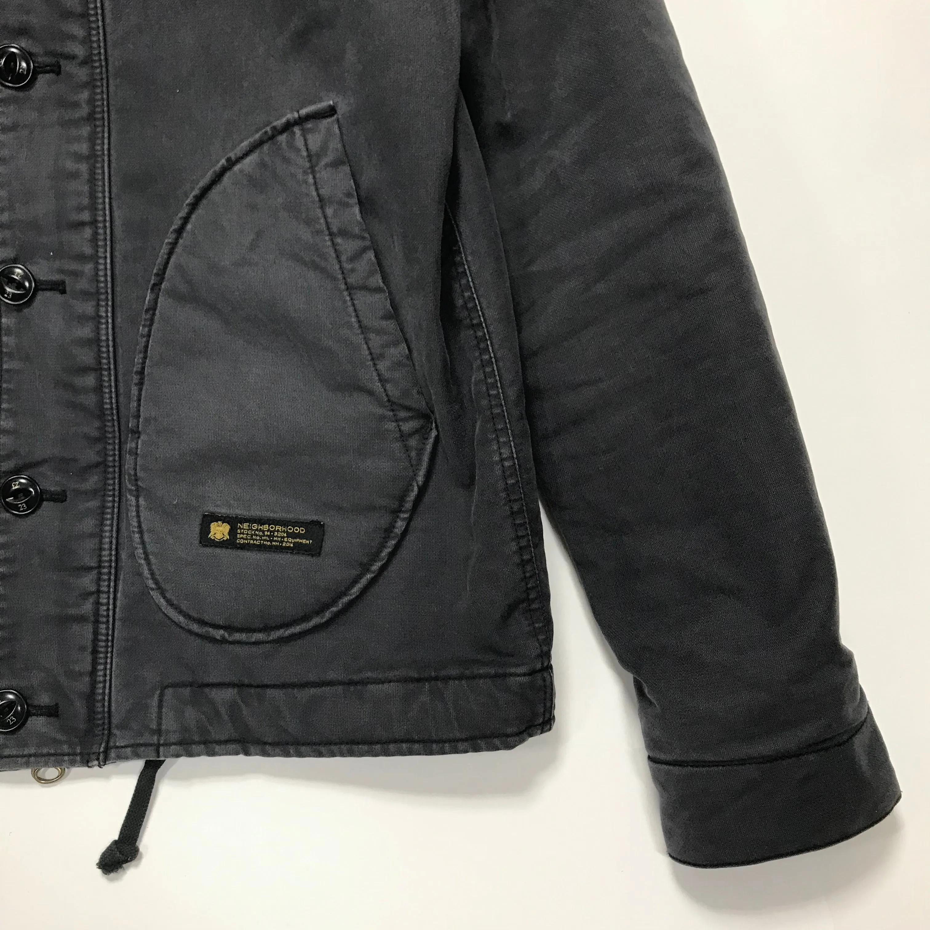 [XL] Neighborhood 15AW N-1D Deck Jacket Navy