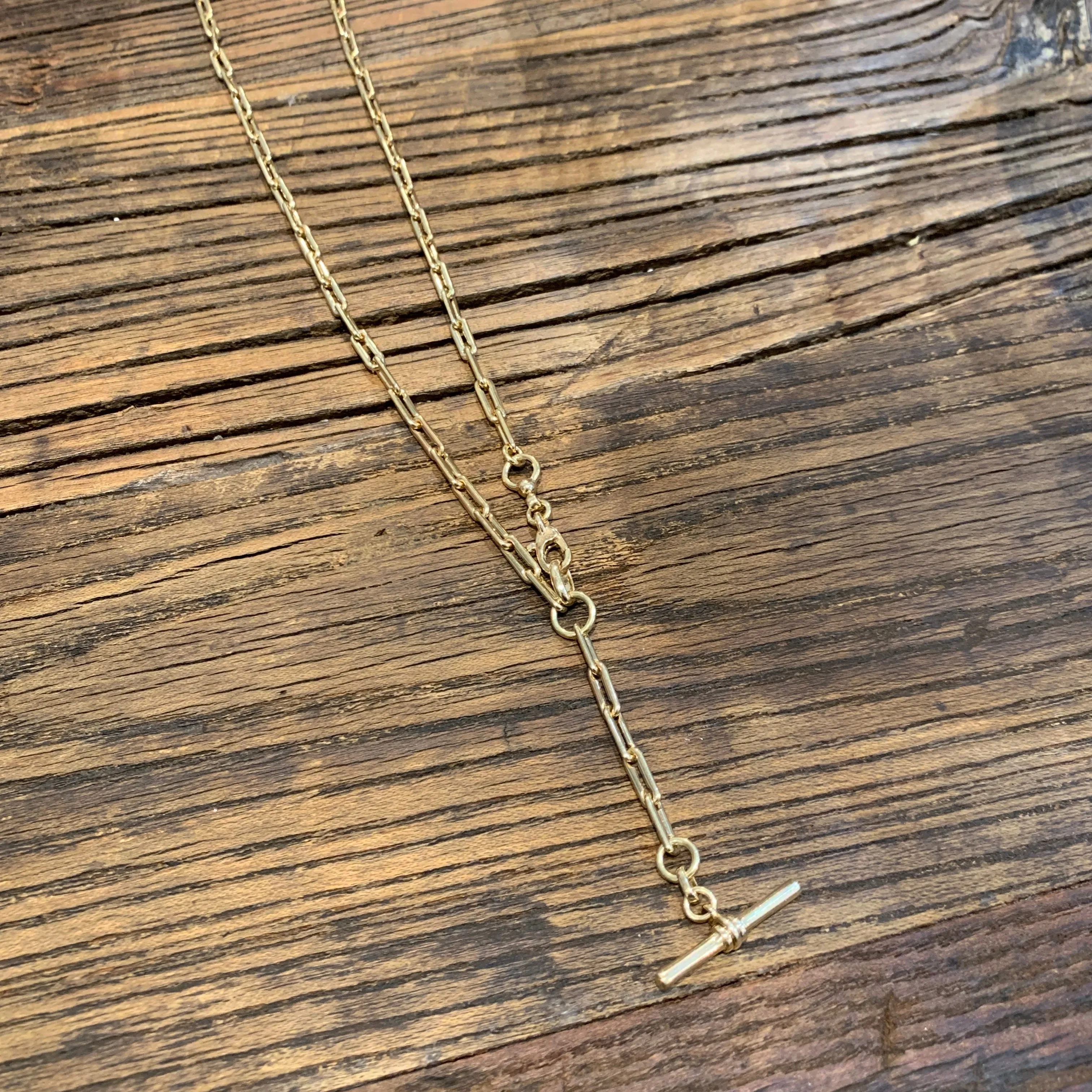 Yellow Gold Link Chain Choker