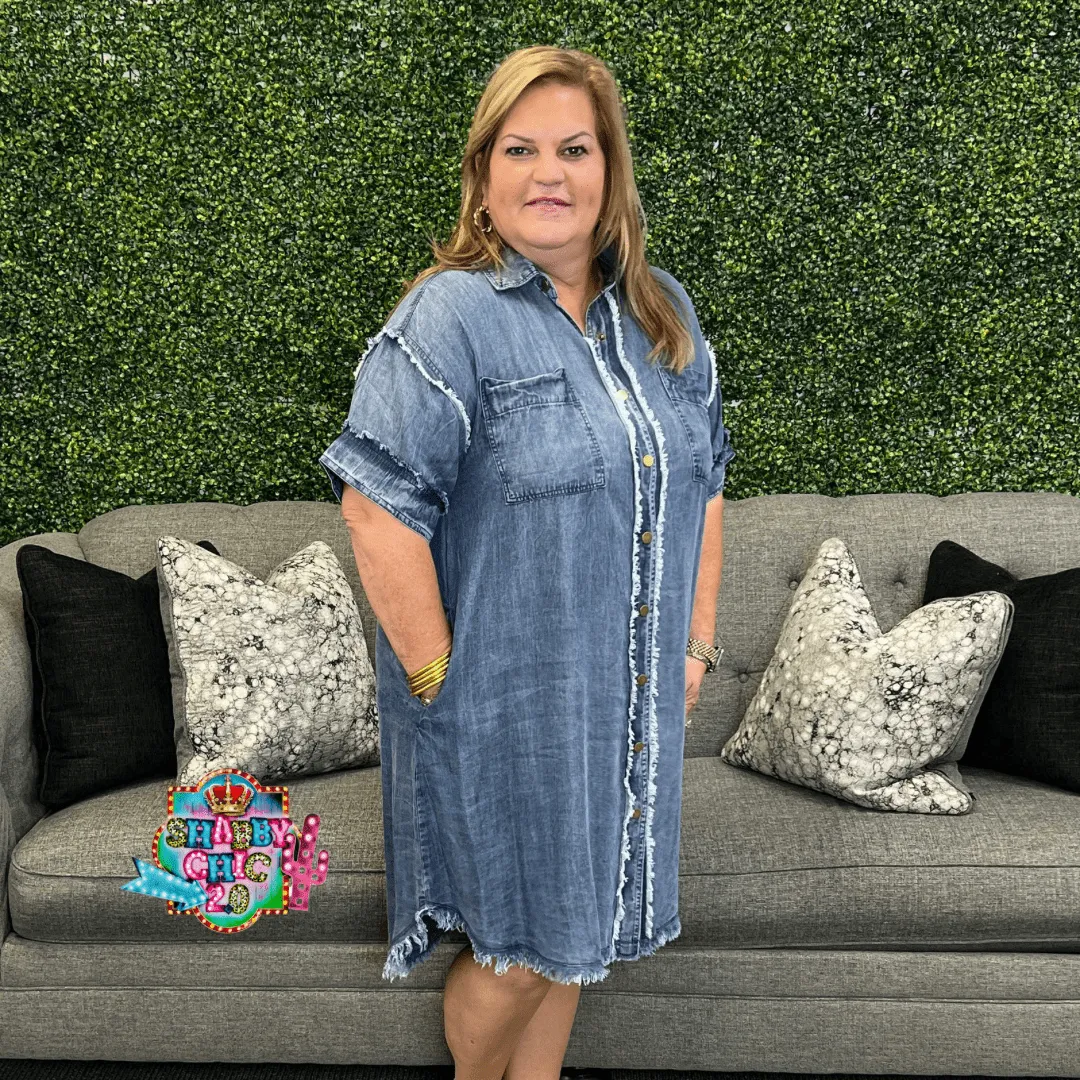 You Had Me At Denim Dress