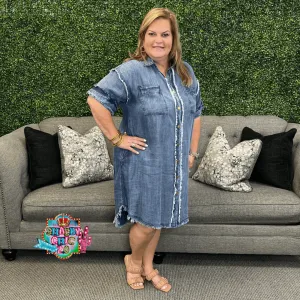 You Had Me At Denim Dress