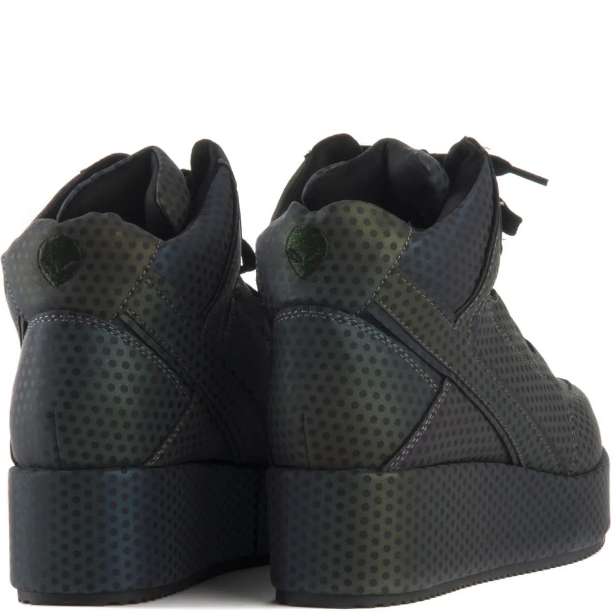 Y.R.U. for Women: Qozmo Low Key Reflective Platform Sneaker