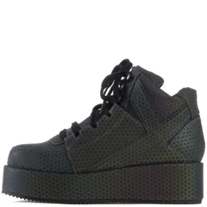 Y.R.U. for Women: Qozmo Low Key Reflective Platform Sneaker