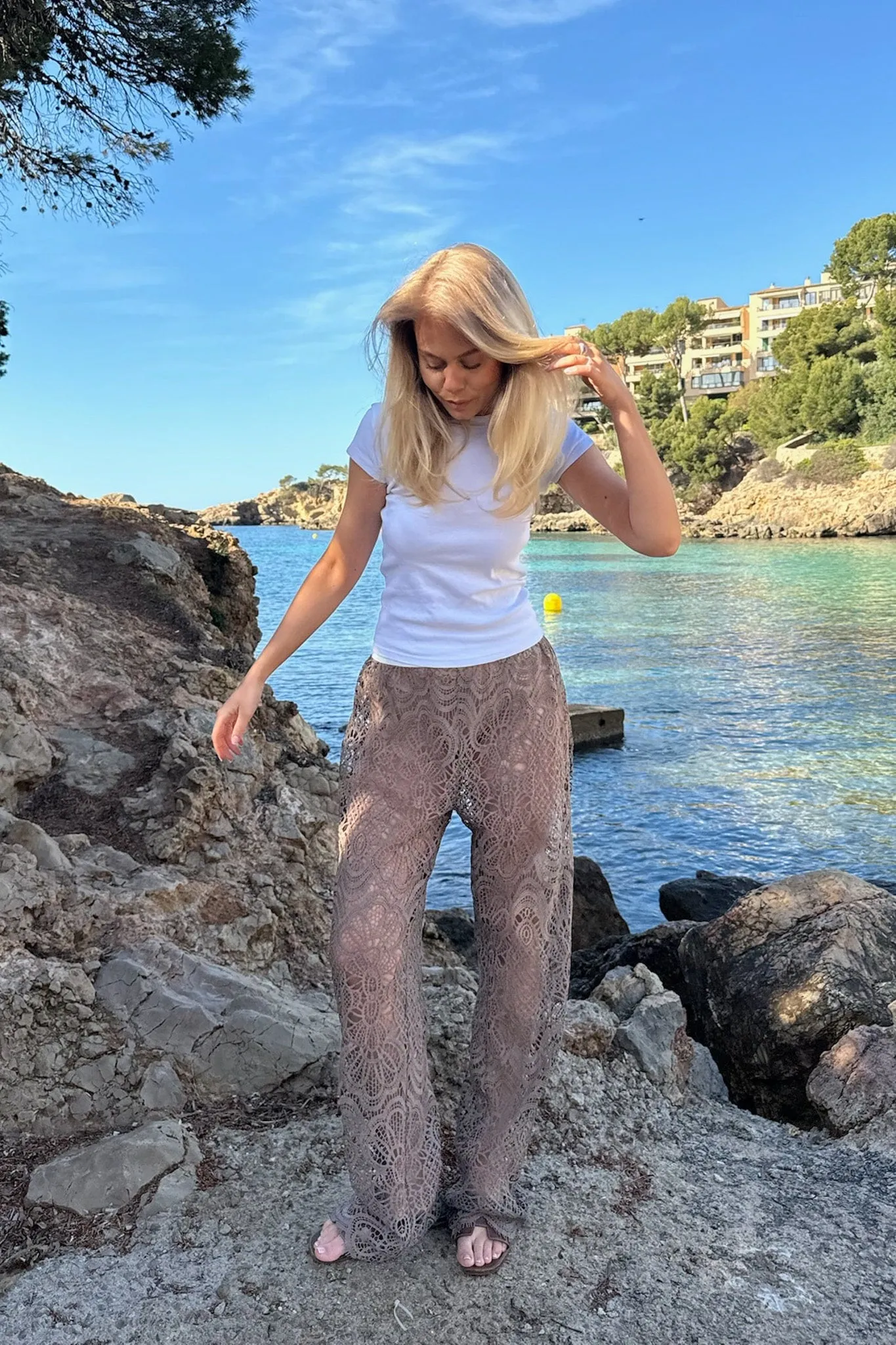 ZhannaIC Bukser - Brun Blonde