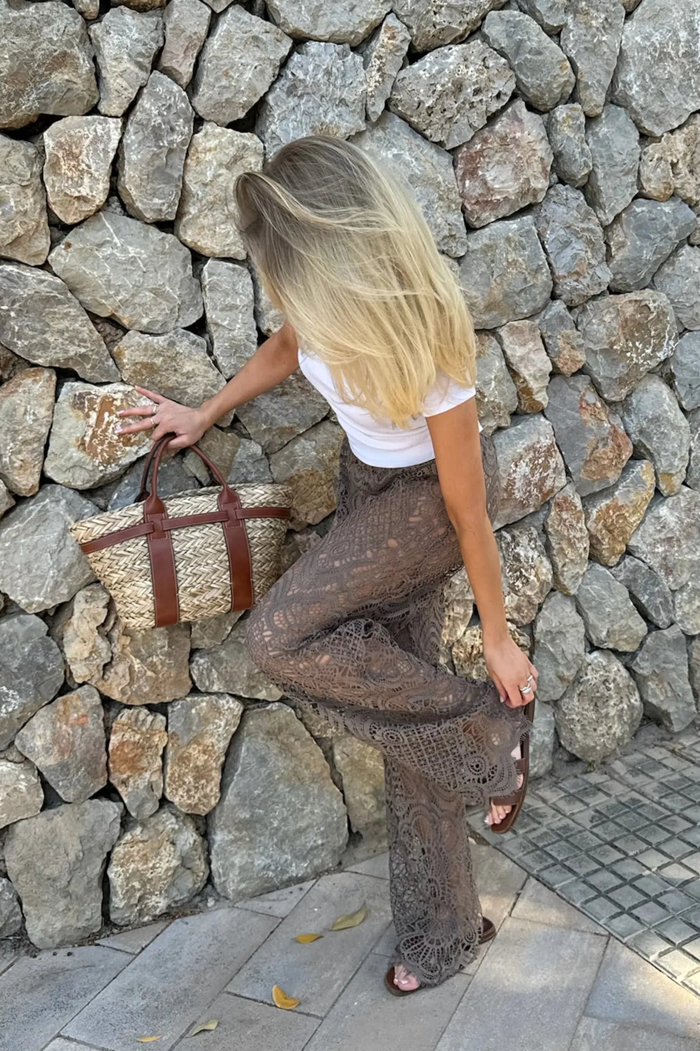ZhannaIC Bukser - Brun Blonde