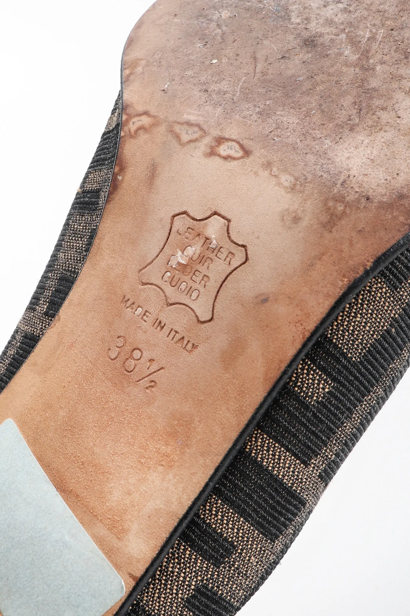 Zucca Block Heel Mules